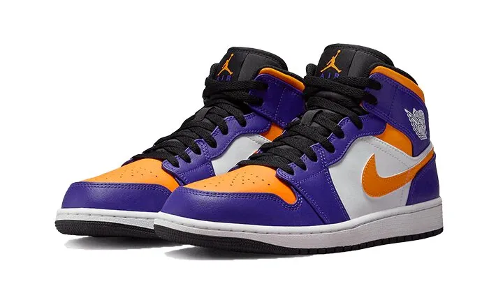 Nike Air Jordan 1 Mid Lakers (2022)