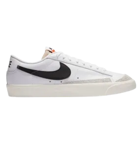 Nike Men's Blazer Low '77 Vintage Shoes - White / Sail / Black