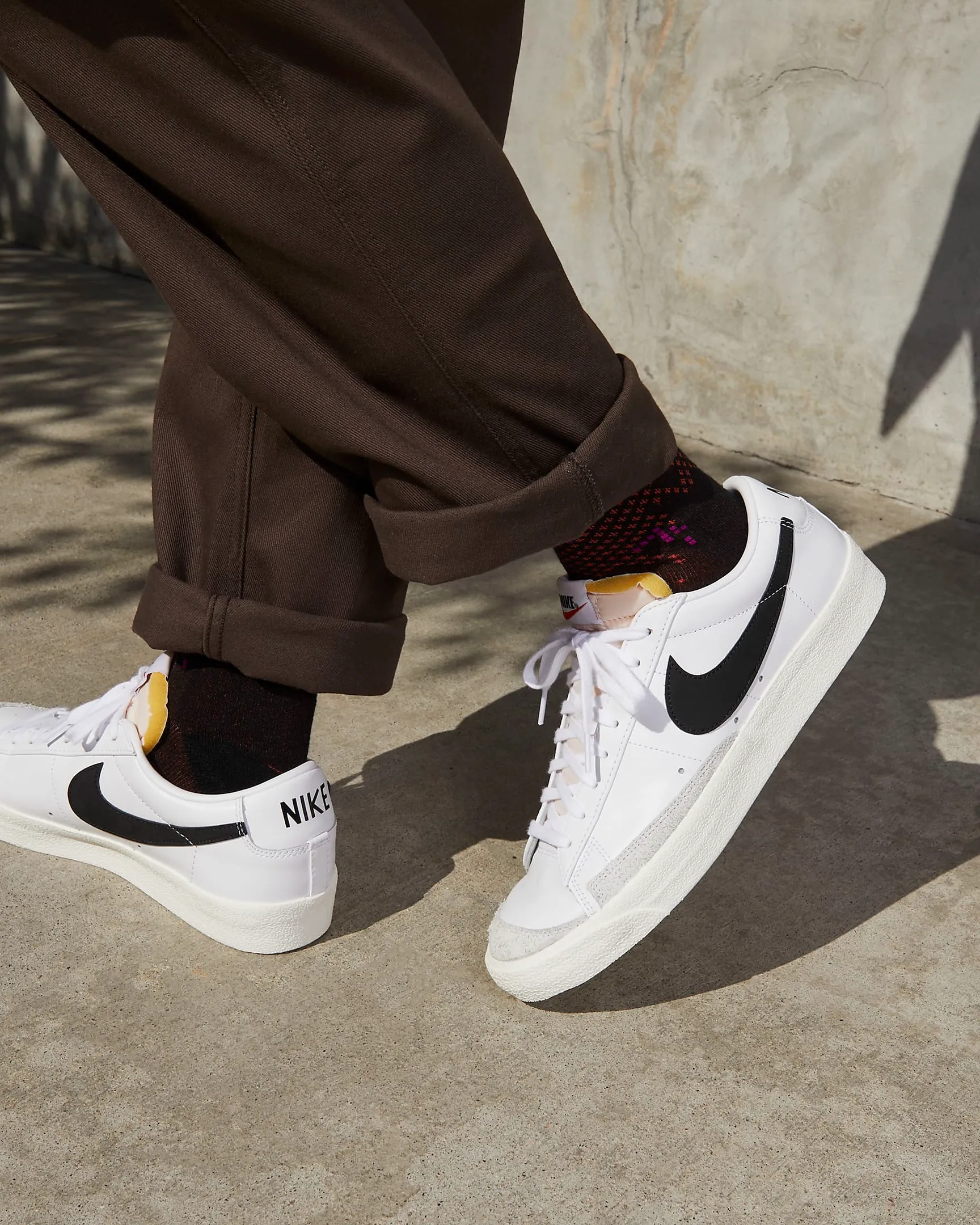 Nike Men's Blazer Low '77 Vintage Shoes - White / Sail / Black