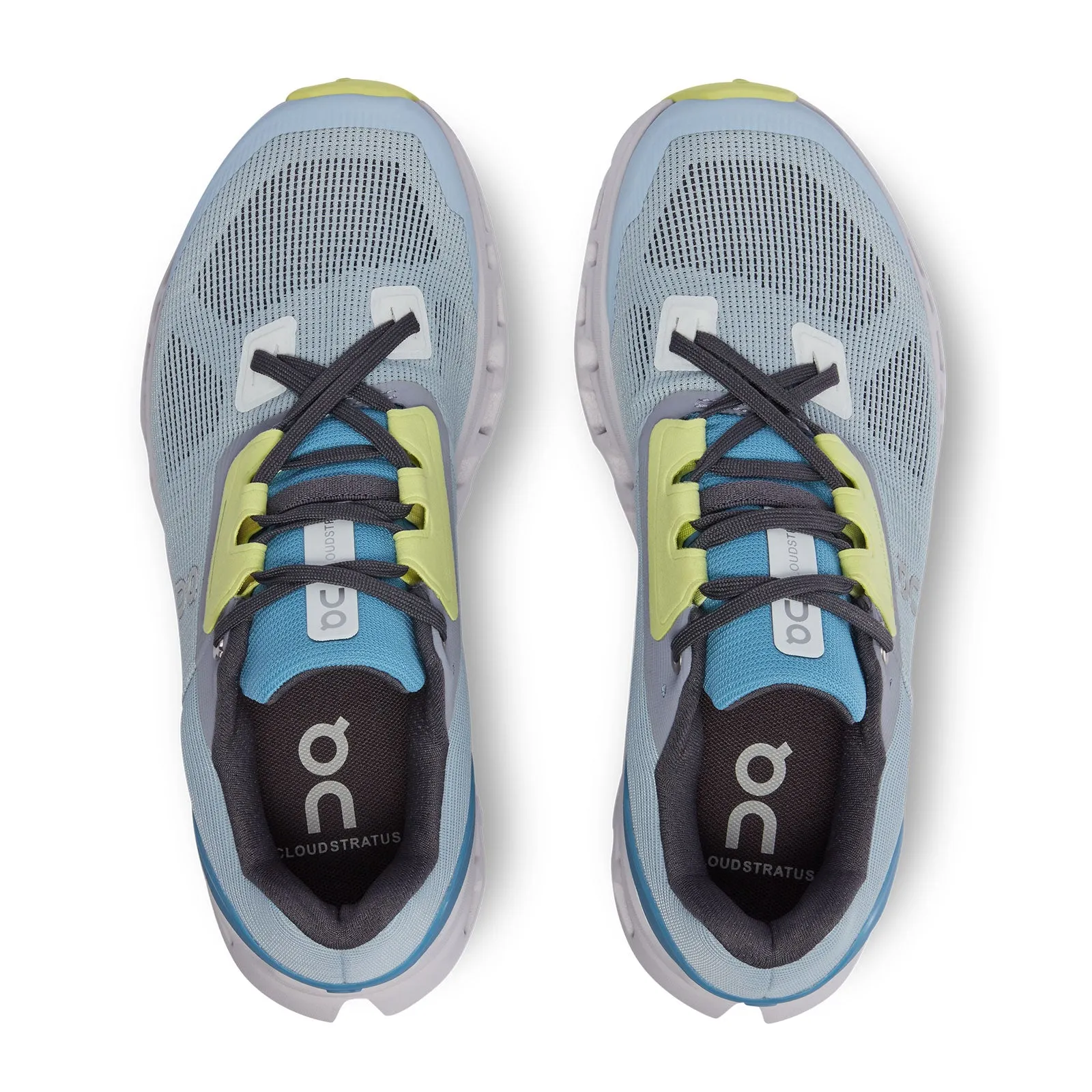 On Running Cloudstratus Running Shoe (Women) - Chambray/Lavender