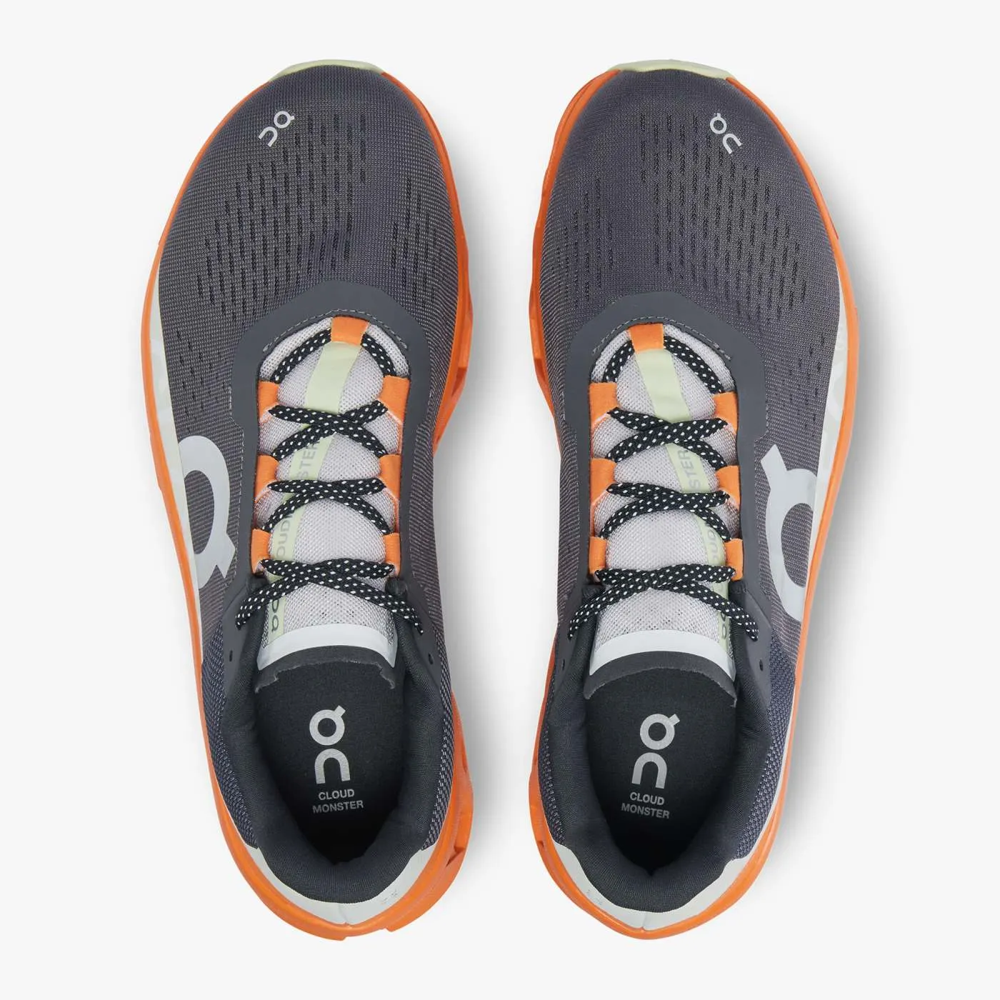 On Running Men's Cloudmonster Shoes - Eclipse / Turmeric