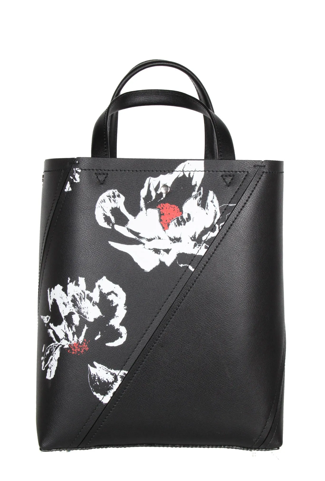 PS Hex Tote Floral Print, Black Mix