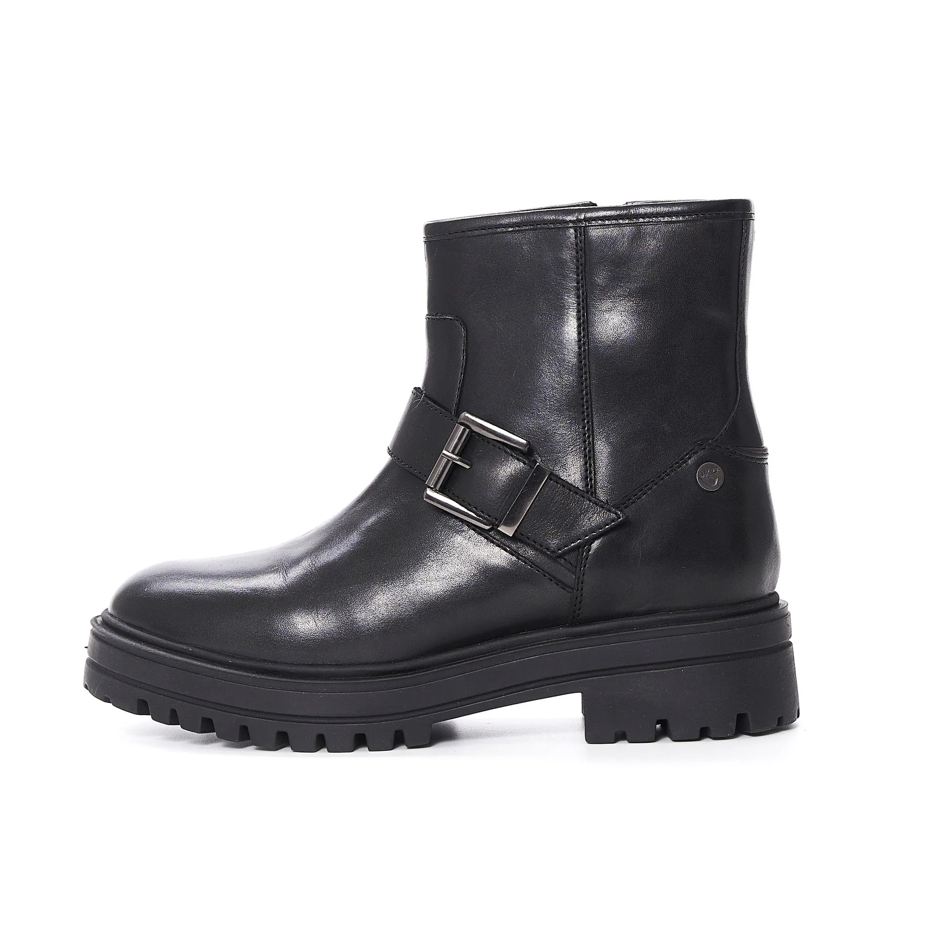 SADIE BLACK BIKER BOOT