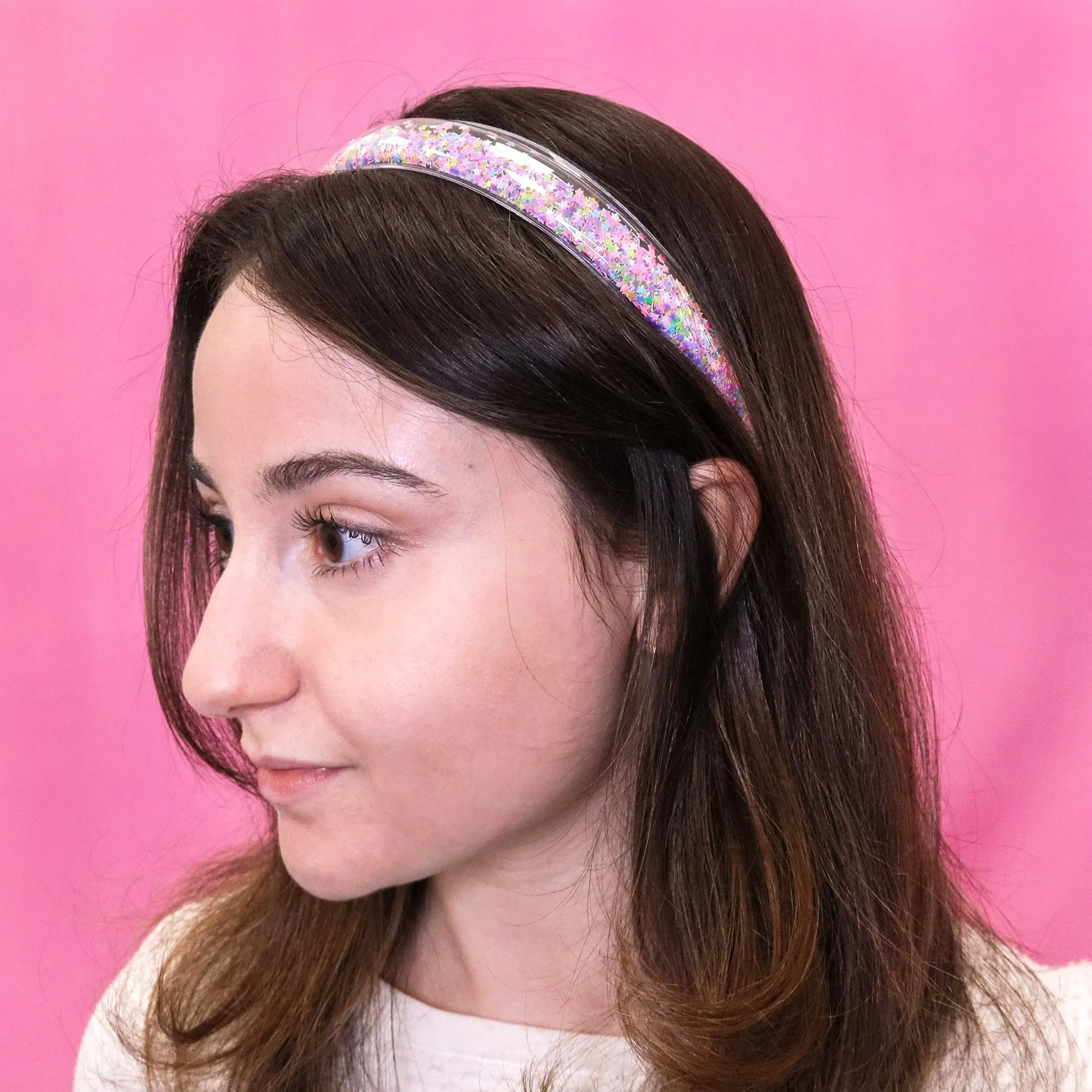 Shaker Glitter Headband