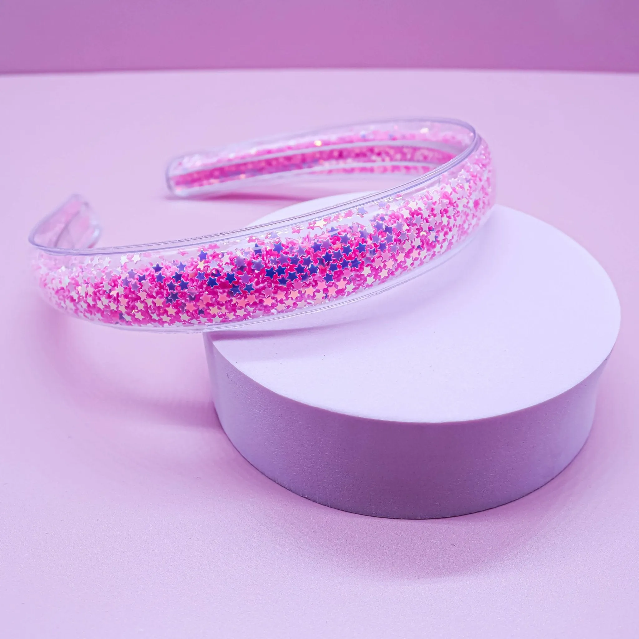 Shaker Glitter Headband