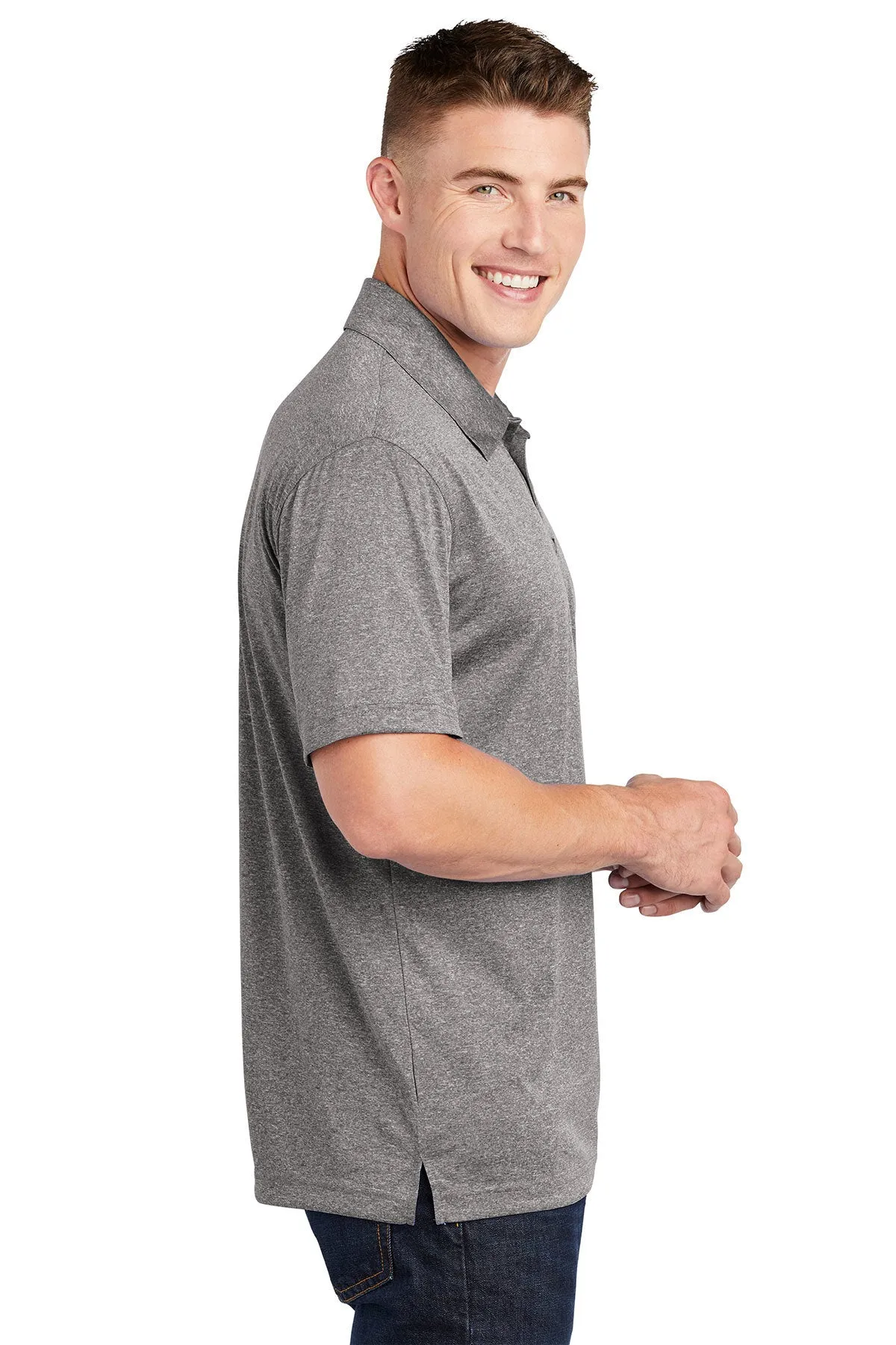 Sport-Tek® ST660 Heather Contender™ Polo