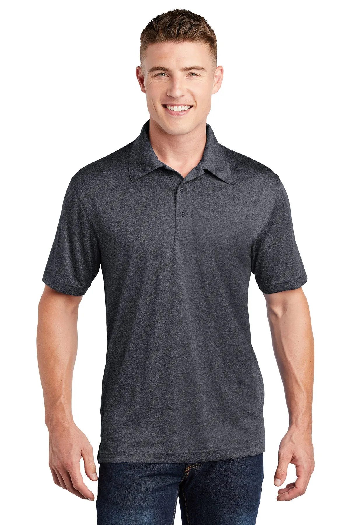 Sport-Tek® ST660 Heather Contender™ Polo