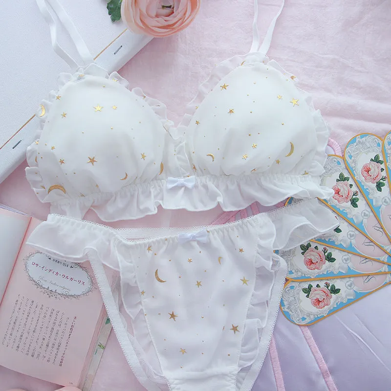 Sweet Stars Moon Bra Set AD11866