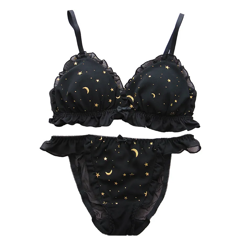 Sweet Stars Moon Bra Set AD11866