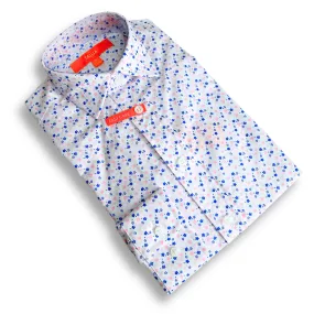 Tallia Boys White/Pink Floral Dress Shirt_ KZ0028