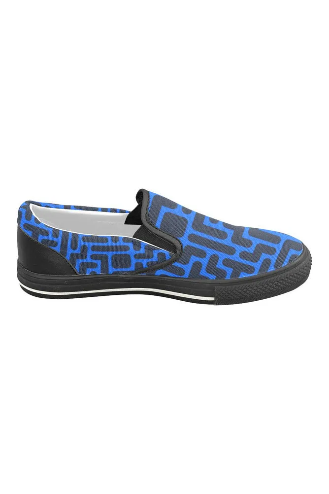 TET FR Women's Slip-on Canvas Shoes/Large Size (Model 019)