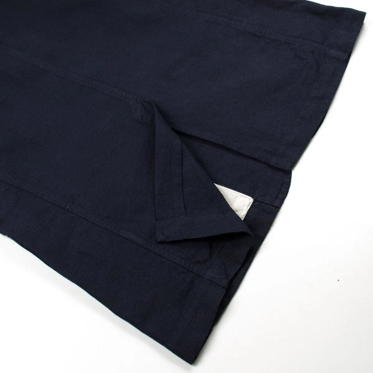 Universal Works - Two Button Jacket Cotton Linen Panama - Navy