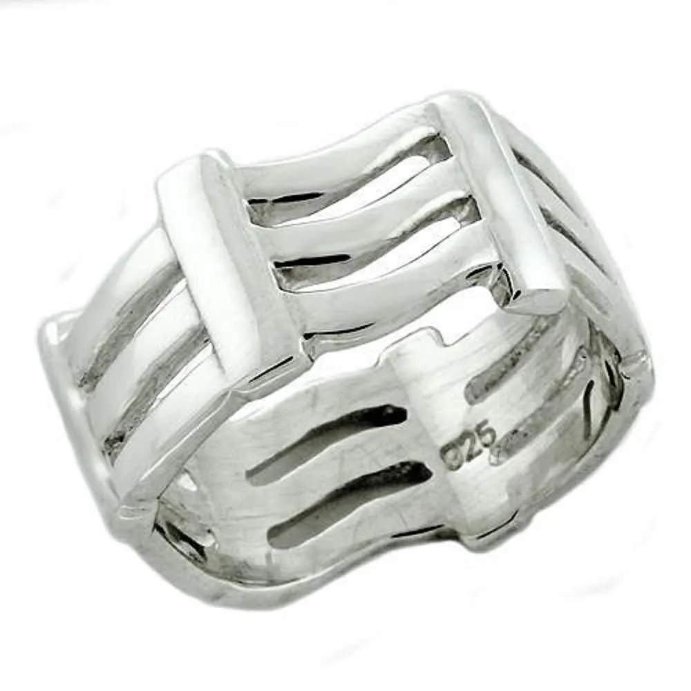 WildKlass 925 Sterling Silver Ring High-Polished Women