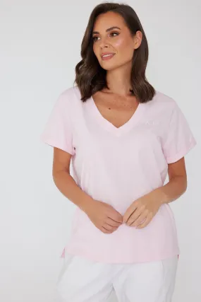 Λ L X V-Neck Pink