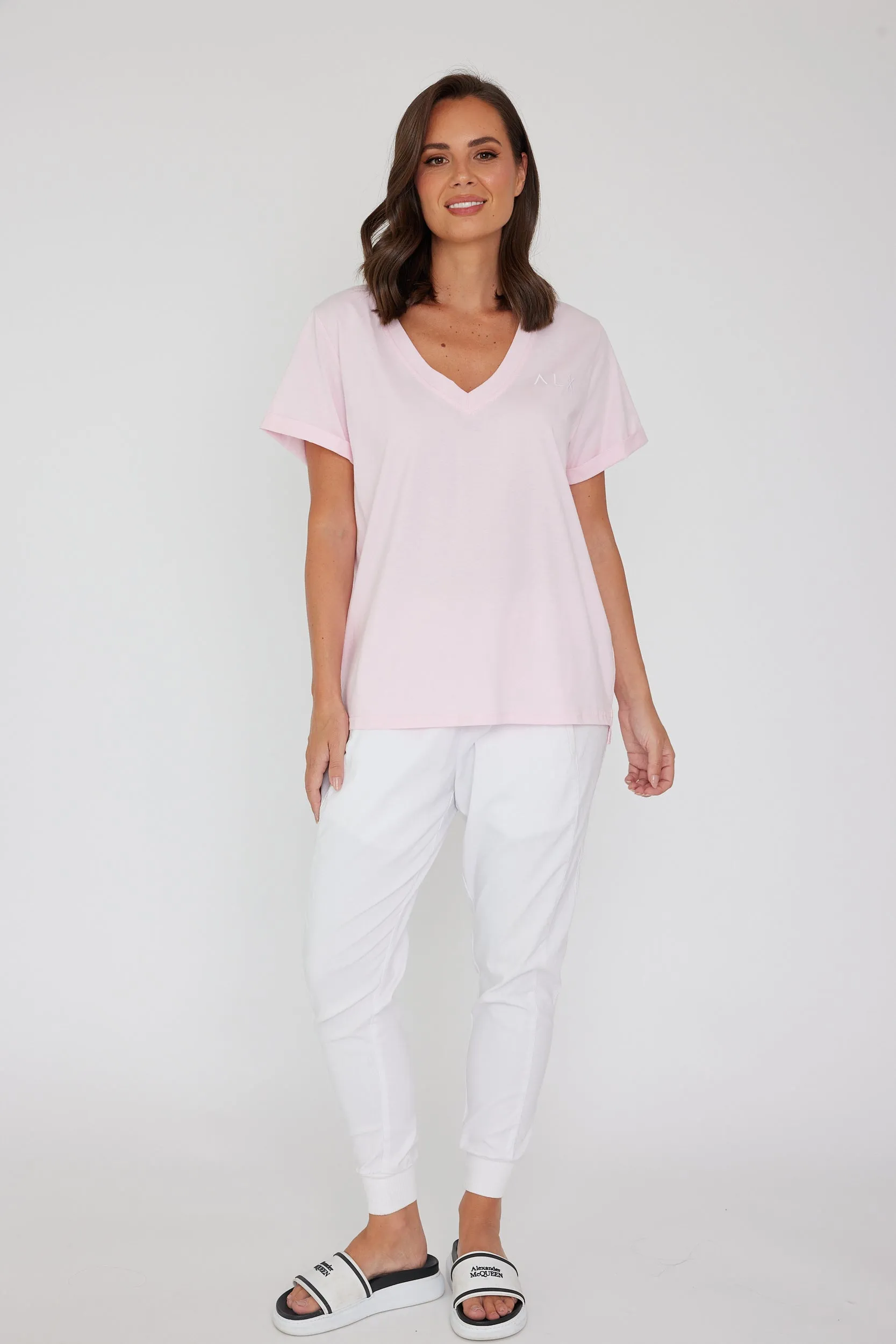 Λ L X V-Neck Pink